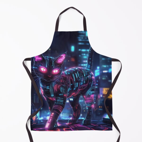 Item preview, Cyberpunk Cat designed and sold by Rtymer.