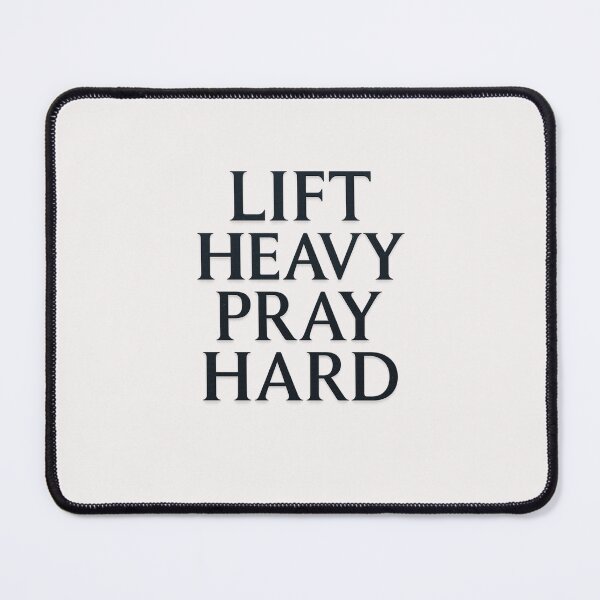 Item preview, Lift Heavy Pray Hard - Christian - God's Gym designed and sold by RANDOMNESS.