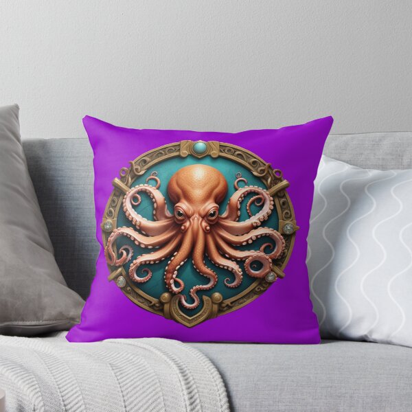 Item preview, OCTOPUS SHIELD (#9900CC) designed and sold by Marlon Oseguera.