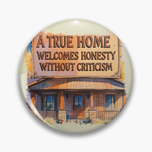 Item preview, A True Home Welcomes Honesty designed and sold by TestudoDesign.