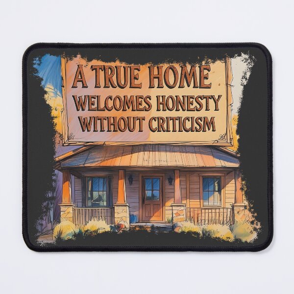 Item preview, A True Home Welcomes Honesty designed and sold by TestudoDesign.