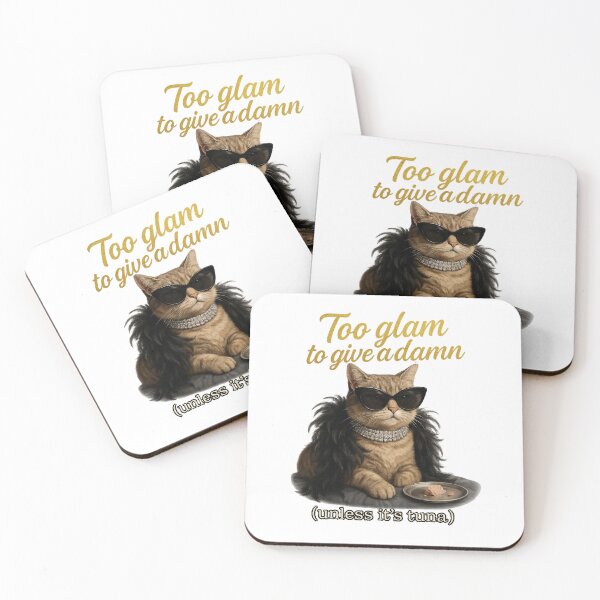 Item preview, Glam Cat Attitude designed and sold by Inspired by CarMa.