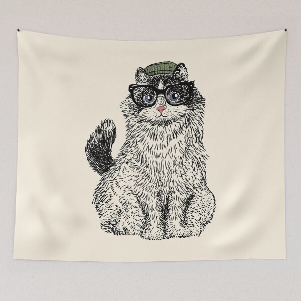 Item preview, Hipster Ragdoll designed and sold by Huebucket.