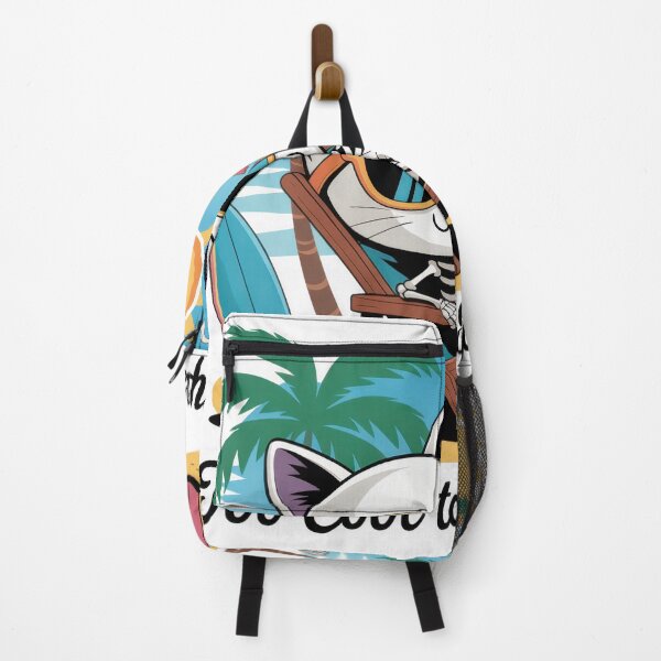 Item preview, Too Cool to Decompose – Funny Skeleton Cat Summer Design designed and sold by EpicMediaShop.