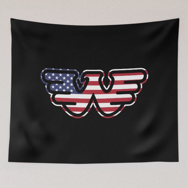 Item preview, waylon jennings american flag  designed and sold by TheGingerEffect.
