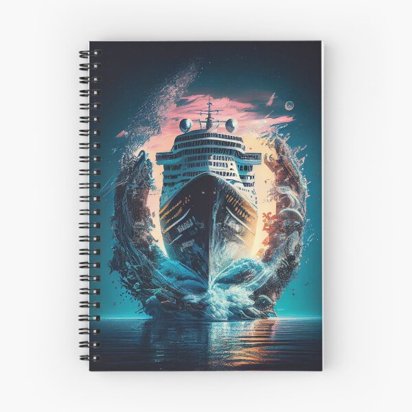 Item preview, Cosmic Voyage: Interdimensional Cruise Ship designed and sold by ShadowAndSlate.