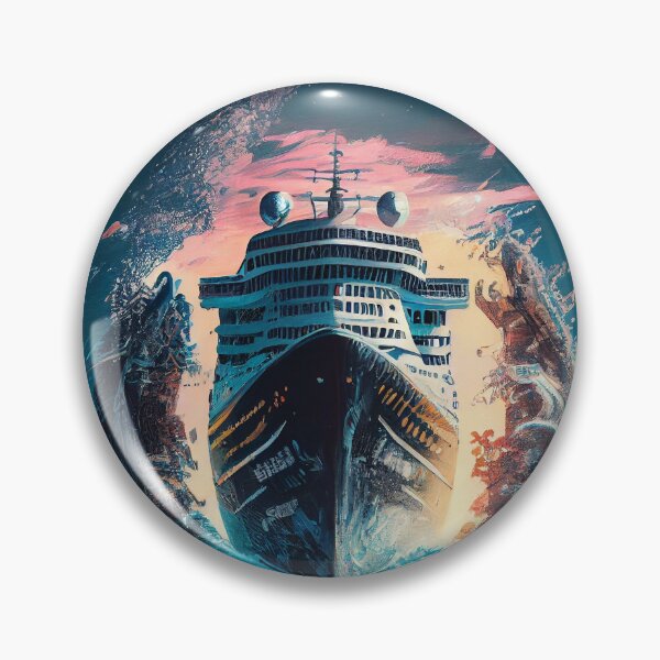 Item preview, Cosmic Voyage: Interdimensional Cruise Ship designed and sold by ShadowAndSlate.