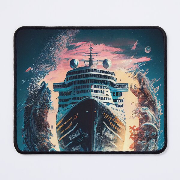 Item preview, Cosmic Voyage: Interdimensional Cruise Ship designed and sold by ShadowAndSlate.
