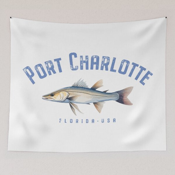Item preview, Port Charlotte Florida Snook Fishing Design designed and sold by Futurebeachbum.