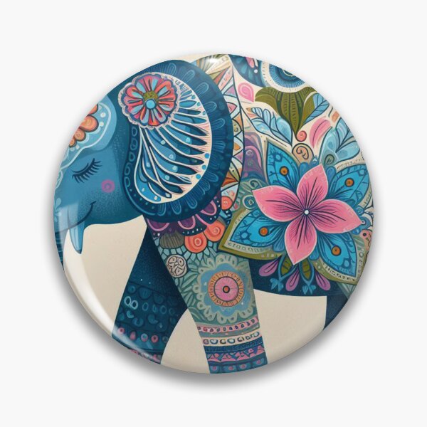 Item preview, Color Me Elephant : A Tale in Petals and Patterns designed and sold by Vanich-Panich.