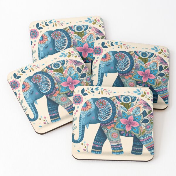 Item preview, Color Me Elephant : A Tale in Petals and Patterns designed and sold by Vanich-Panich.