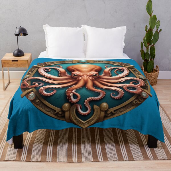 Item preview, OCTOPUS SHIELD (#027CAD) designed and sold by Marlon Oseguera.