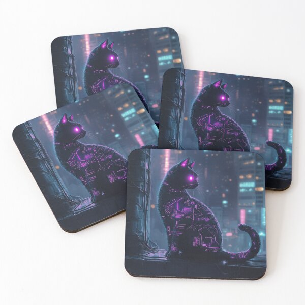 Item preview, Cyberpunk Cat designed and sold by Rtymer.