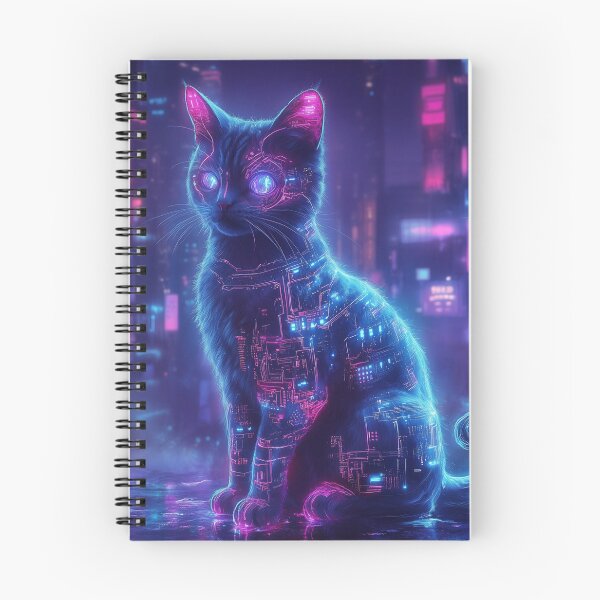 Item preview, Cyberpunk Cat designed and sold by Rtymer.