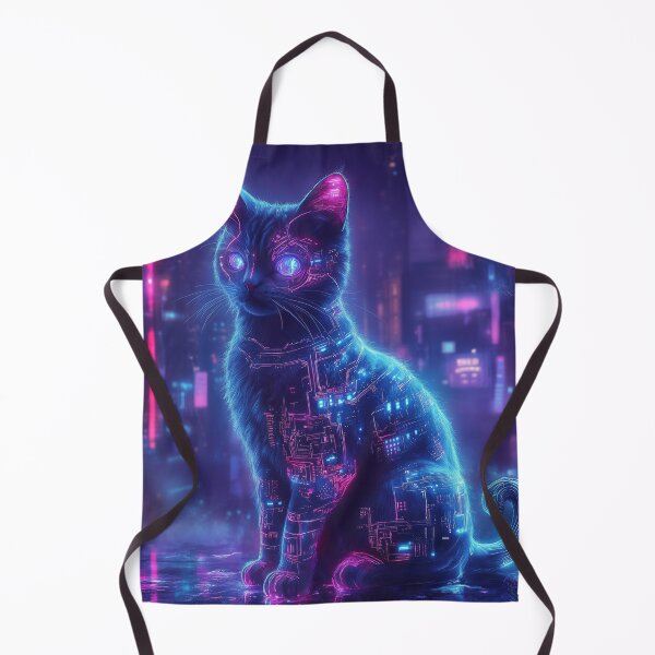 Item preview, Cyberpunk Cat designed and sold by Rtymer.