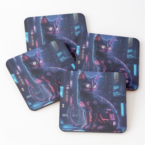 Item preview, Cyberpunk Cat designed and sold by Rtymer.
