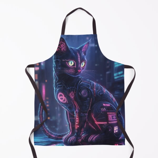 Item preview, Cyberpunk Cat designed and sold by Rtymer.