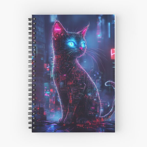 Item preview, Cyberpunk Cat designed and sold by Rtymer.