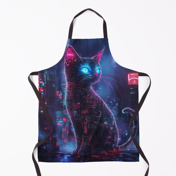 Item preview, Cyberpunk Cat designed and sold by Rtymer.