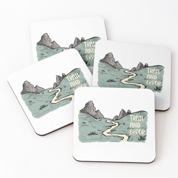 Item preview, Funny Hiking Pun Trail and Error for Outdoor Enthusiast designed and sold by whyitsme.