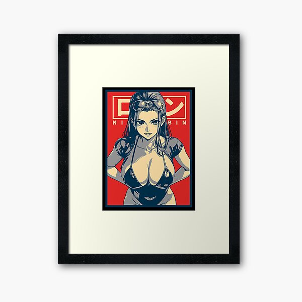 Aperçu de l'œuvre Affiche One Piece de Nico Robin créée et vendue par MNLTees.