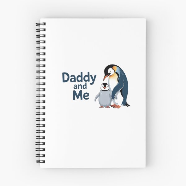 Item preview, Daddy and Me – Penguin Edition designed and sold by Brainy Bird's Place.