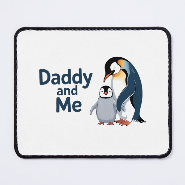 Item preview, Daddy and Me – Penguin Edition designed and sold by Brainy Bird's Place.