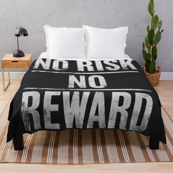 Item preview, No risk no reward design designed and sold by Motivated Sensei.
