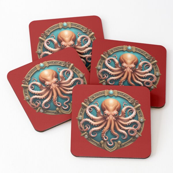 Item preview, OCTOPUS SHIELD (#990000) designed and sold by Marlon Oseguera.