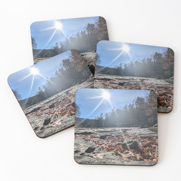 Item preview, Autumn Sun Over the Riverbed designed and sold by NoRagetsArt.