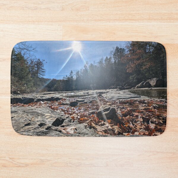 Item preview, Autumn Sun Over the Riverbed designed and sold by NoRagetsArt.