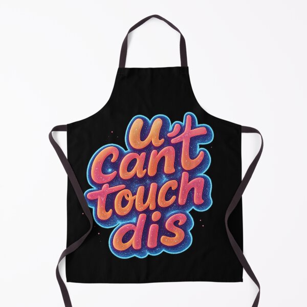Item preview, U Can't Touch Dis - Retro Neon 90s Aesthetic Graffiti Typography designed and sold by Nextgenofficial.