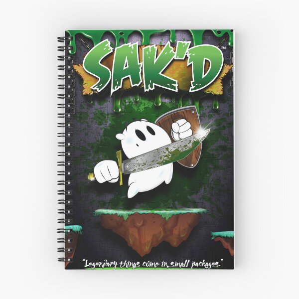 Item preview, SAK'D (Classic Sak) Poster - Slimed Edition designed and sold by SAKD-Game.
