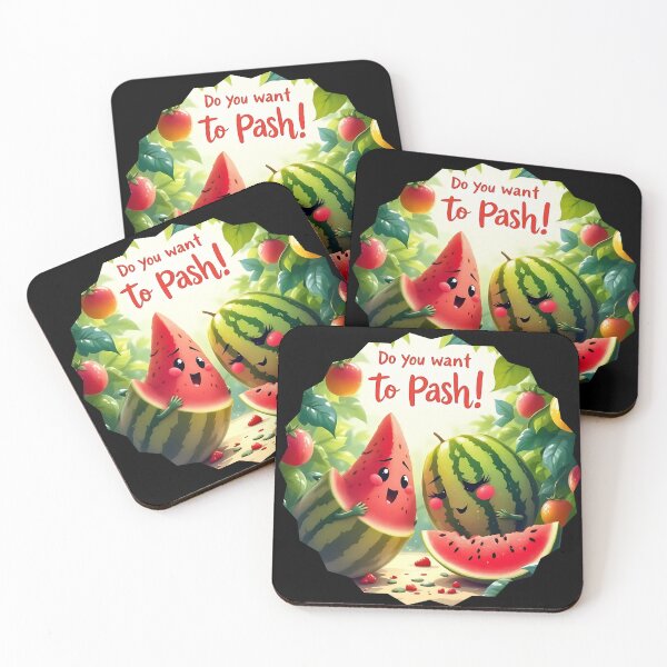 Item preview, Water Melons in love under the Passion Fruit Vine designed and sold by OZTMAN.