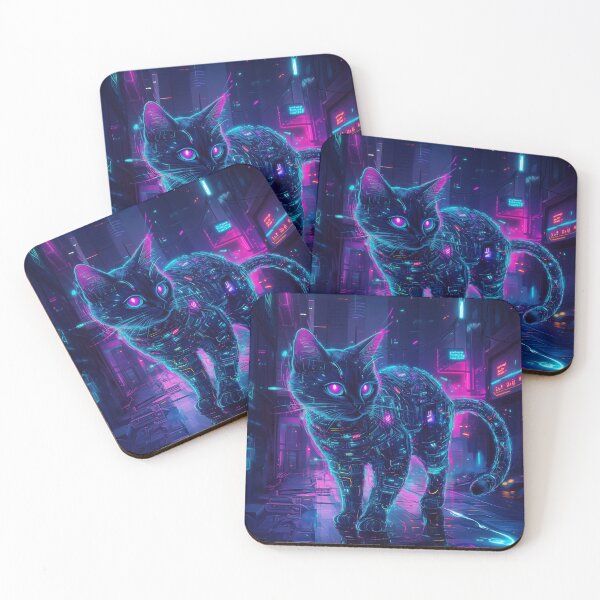 Item preview, Cyberpunk Cat designed and sold by Rtymer.