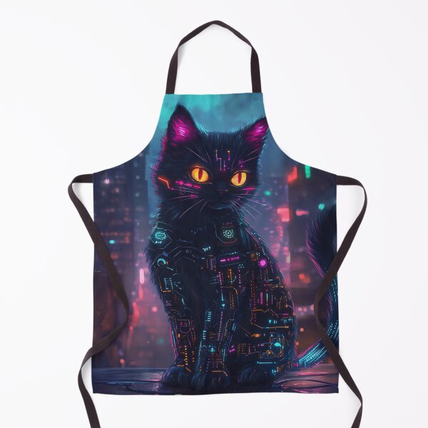 Item preview, Cyberpunk Cat designed and sold by Rtymer.