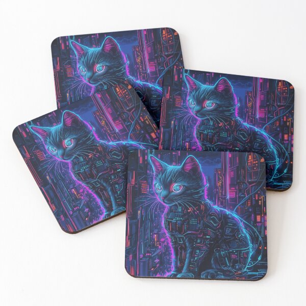 Item preview, Cyberpunk Cat designed and sold by Rtymer.