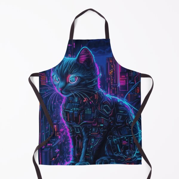 Item preview, Cyberpunk Cat designed and sold by Rtymer.