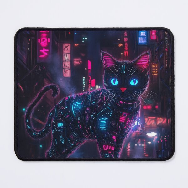 Item preview, Cyberpunk Cat designed and sold by Rtymer.