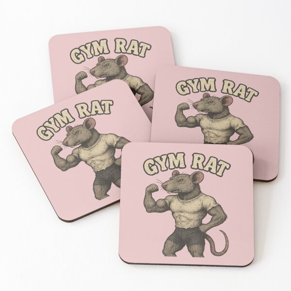 Item preview, Gym Rat Gym Lover Workout designed and sold by Worn Different.