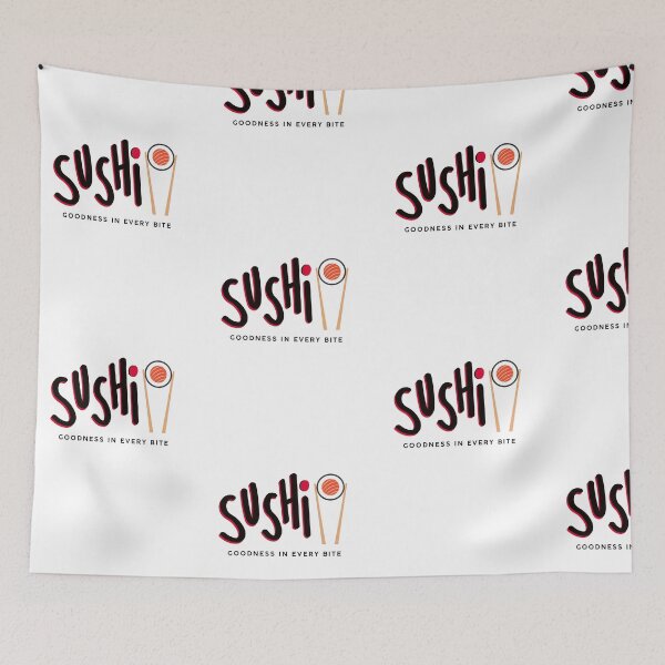 Item preview, SUSHI, GOODNESS IN EVERY BITE designed and sold by infinitearte.
