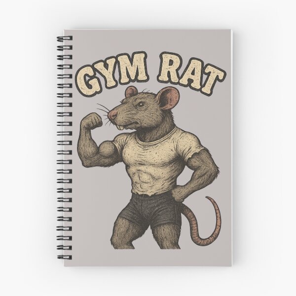 Item preview, Gym Rat Gym Lover Workout designed and sold by Worn Different.