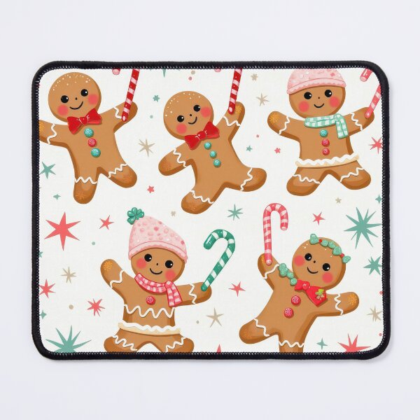 Item preview, Christmas Gingerbread Cookies and Candy Canes designed and sold by Maria Dryfhout.