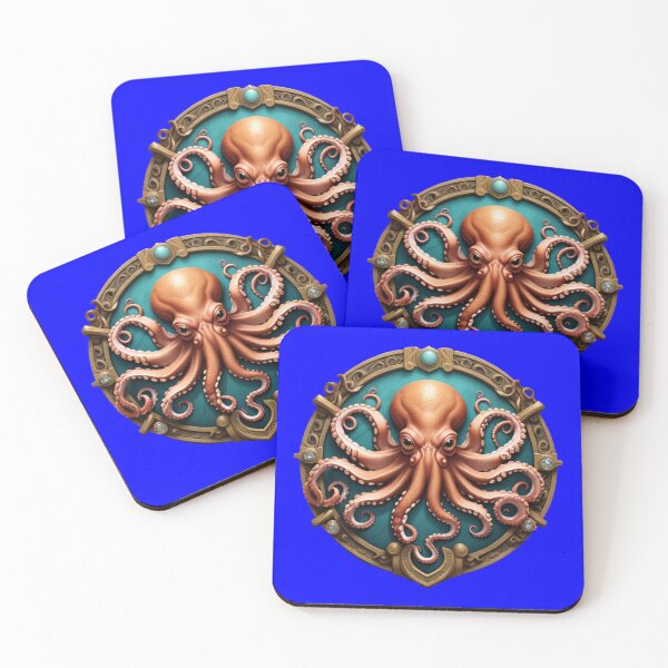 Item preview, OCTOPUS SHIELD (#0000FF) designed and sold by Marlon Oseguera.