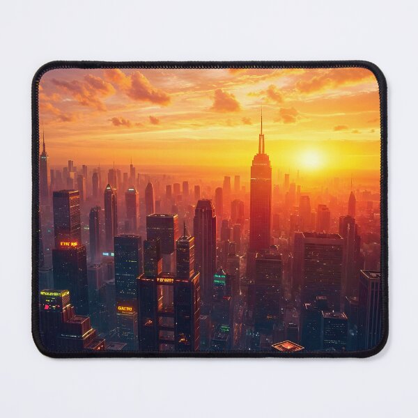 Item preview, Cyberpunk City New Dawn designed and sold by Ink Art Design.