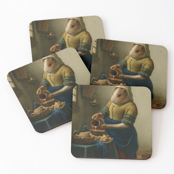 Item preview, The Milkmaid (After Vermeer) designed and sold by gandolfwizard.