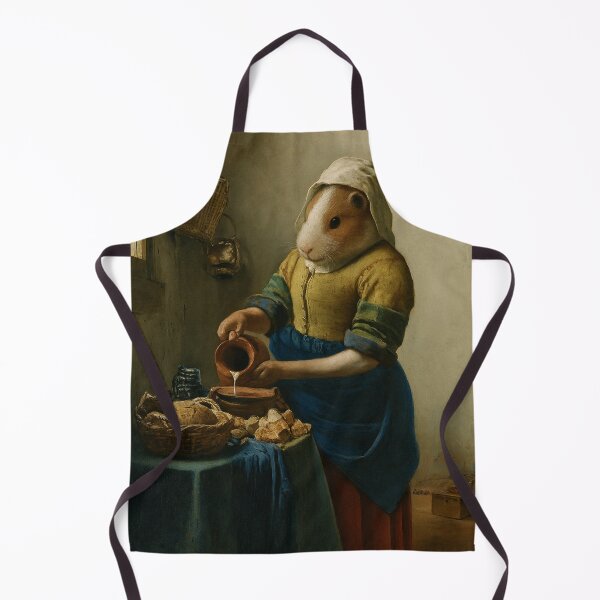 Item preview, The Milkmaid (After Vermeer) designed and sold by gandolfwizard.