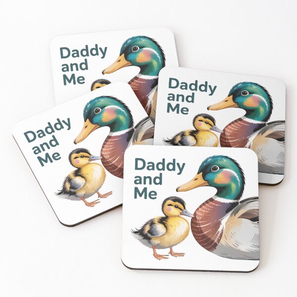 Item preview, Daddy and Me – Mallard Duck Edition designed and sold by Brainy Bird's Place.