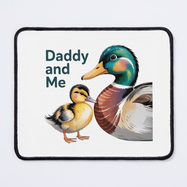Item preview, Daddy and Me – Mallard Duck Edition designed and sold by Brainy Bird's Place.