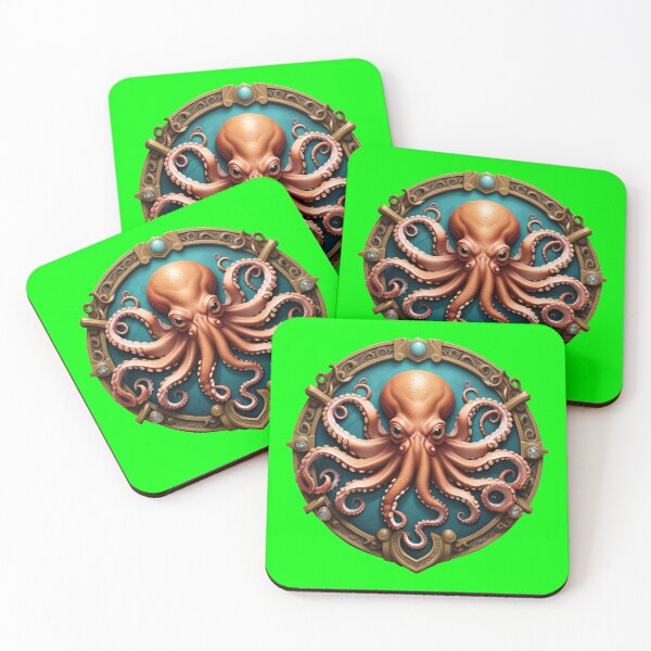 Item preview, OCTOPUS SHIELD (#00FF00) designed and sold by Marlon Oseguera.